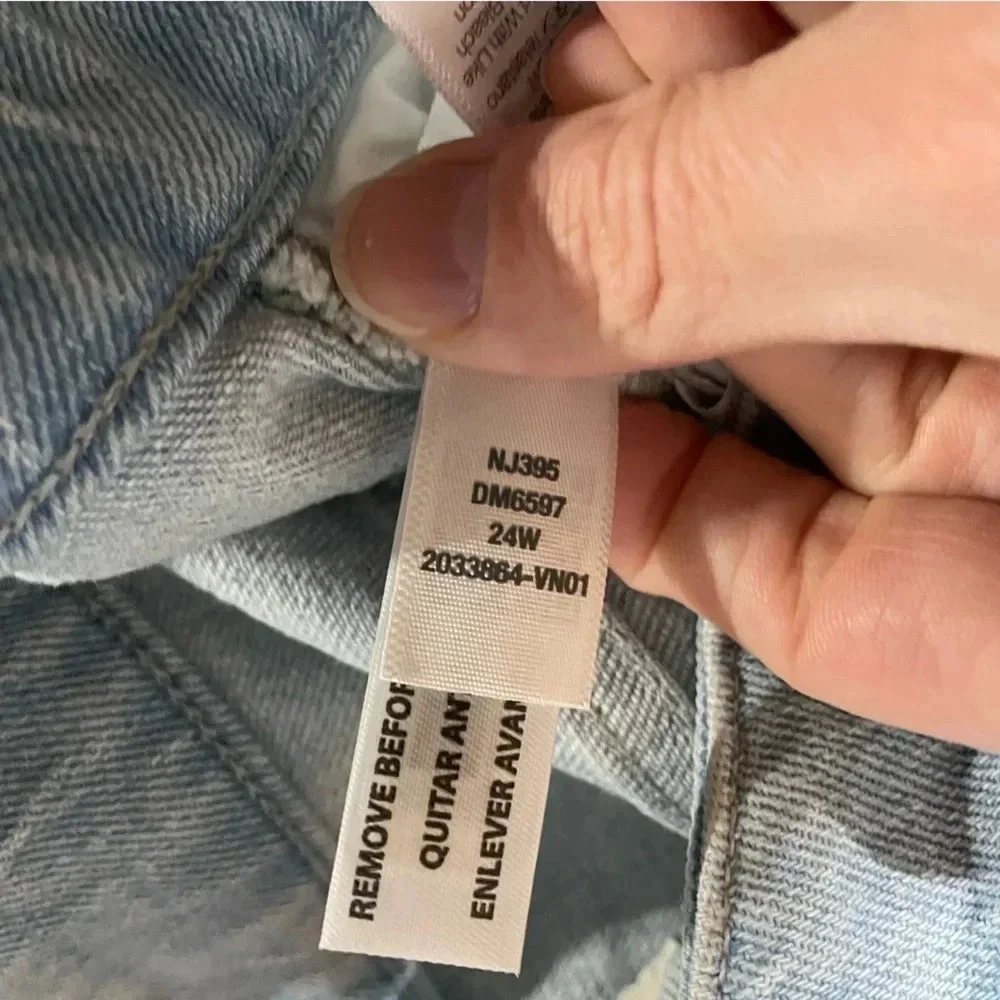 New Madewell The Plus Perfect Vintage Wide Leg Crop Jean
